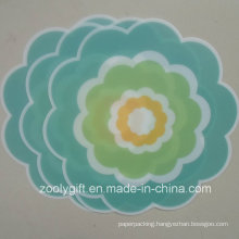 Die-Cut Flower Shaped PP Table Mat PP Coaster